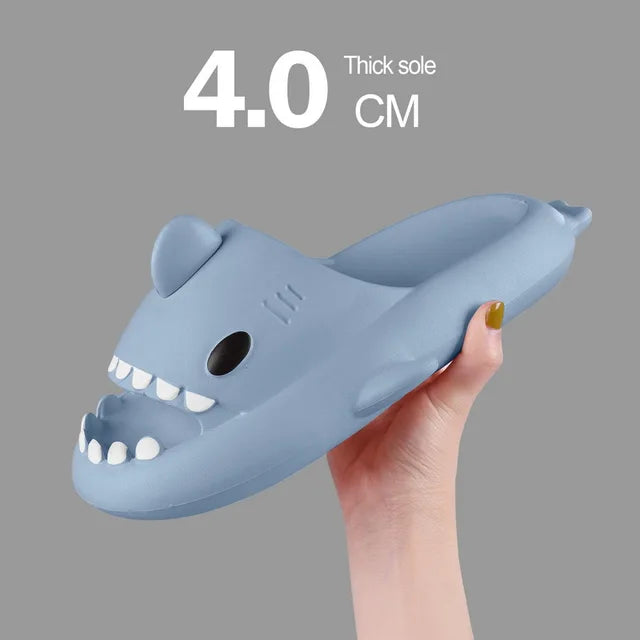 Cartoon Shark Shape Slippers