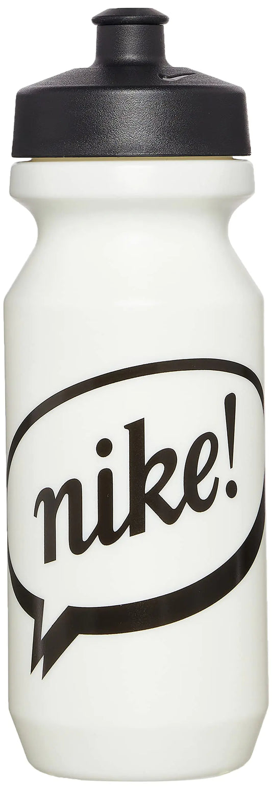 Nike 2.0 HY6004 Water Bottle White/Black 22oz Big Mouth Bottle