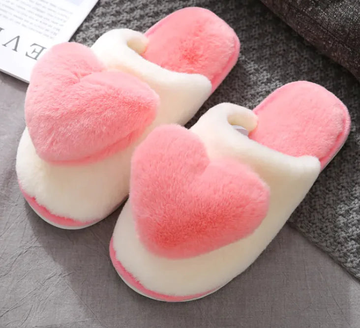 Heaven's Heart Plush Slippers