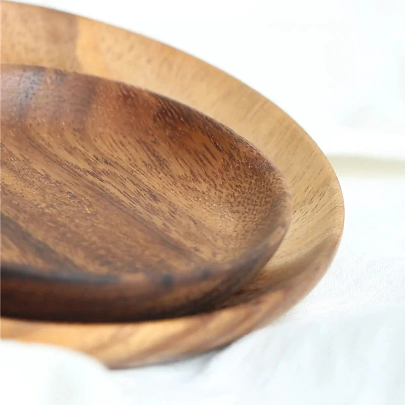 EcoChic Natural Wood Serving Plate