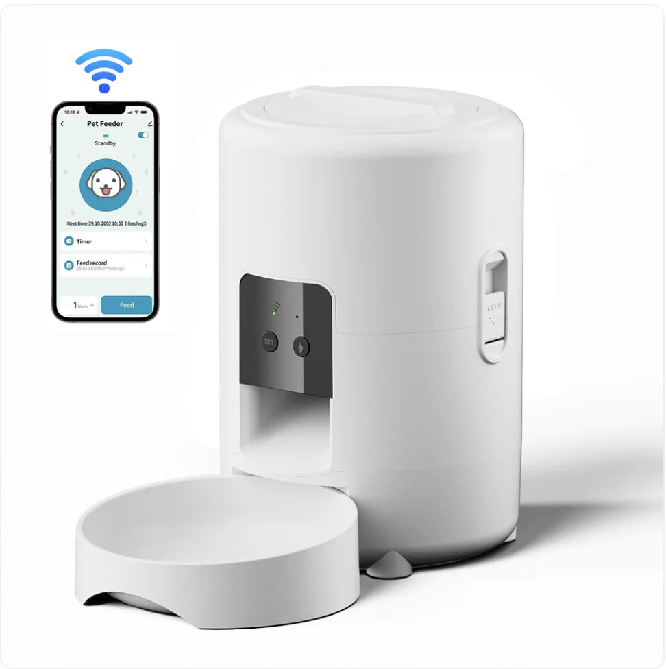 PetPal Smart Feeder: WiFi 2L Auto Dispense