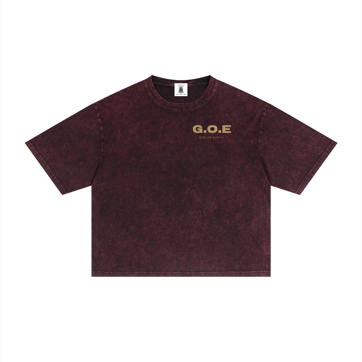 The Lion Became The Lamb Mineral Wash Boxy Tee