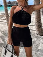 Heavenly Tied Skirt Set