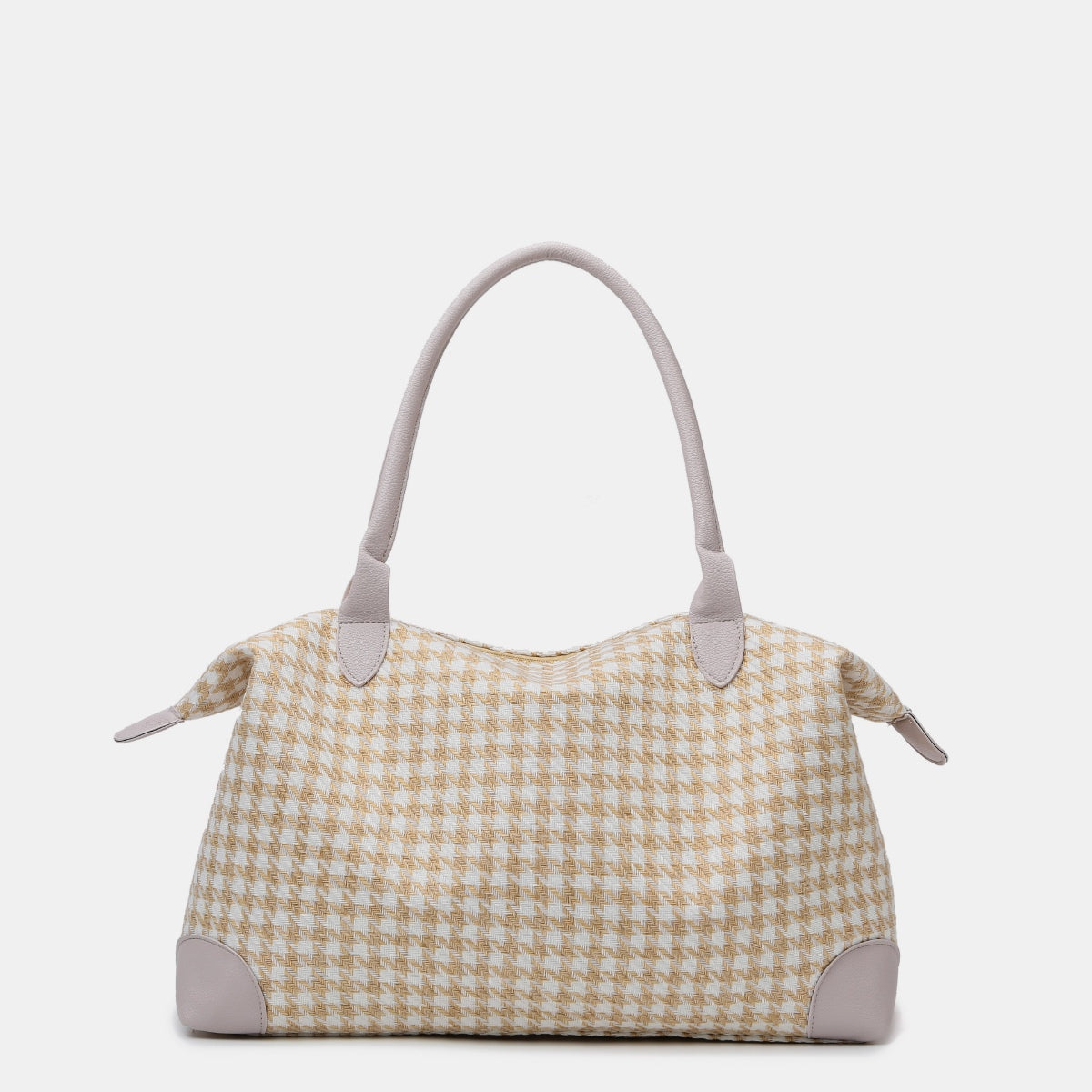 Houndstooth Canvas Travel Bag