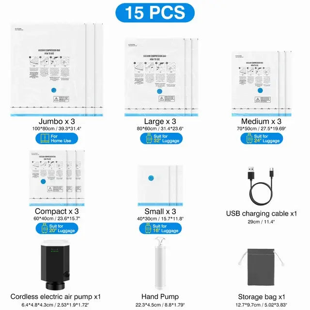 PackEase Vacuum Seal Bags