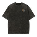 Fuerza Bajo Rendición Vintage Washed Frayed Edge T-Shirt