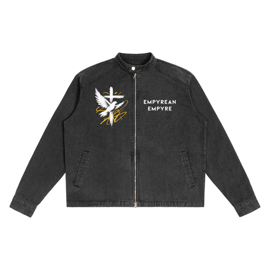 The King's Arrival Denim Vintage Washed Jacket