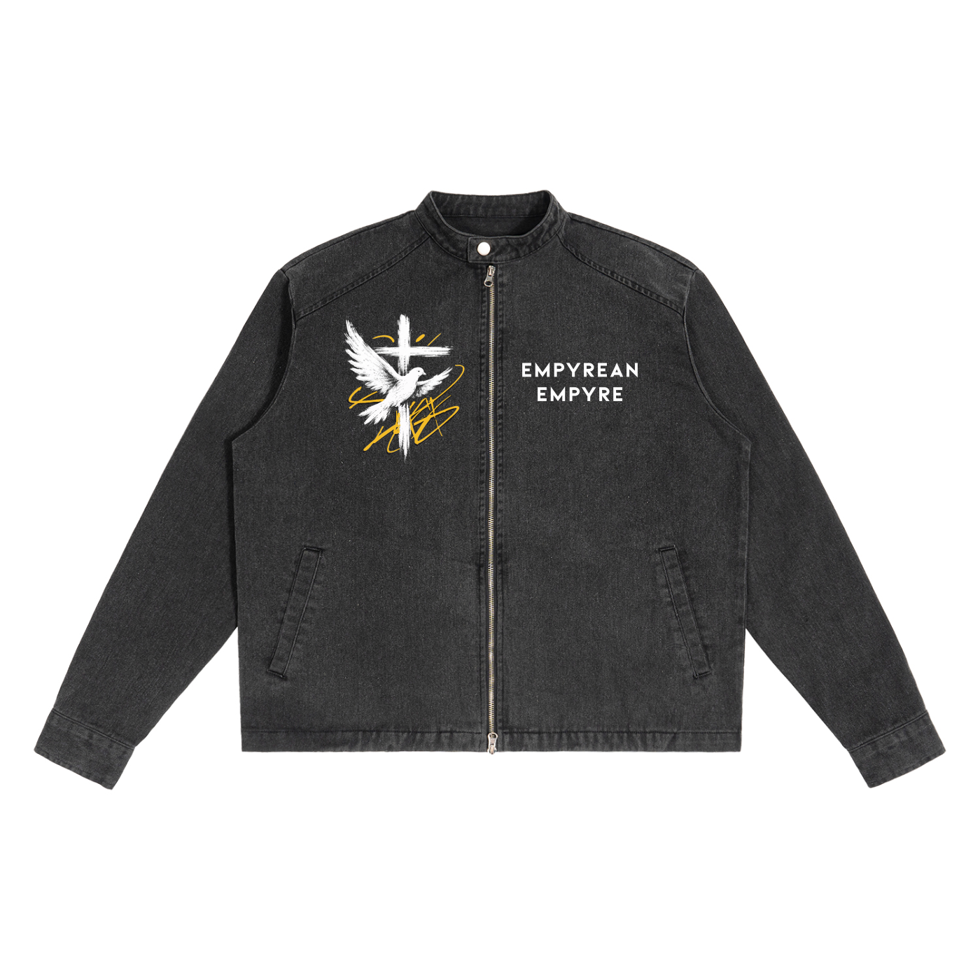 The King's Arrival Denim Vintage Washed Jacket