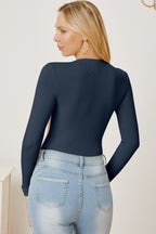 Sleek Essentials Long Sleeve Bodysuit