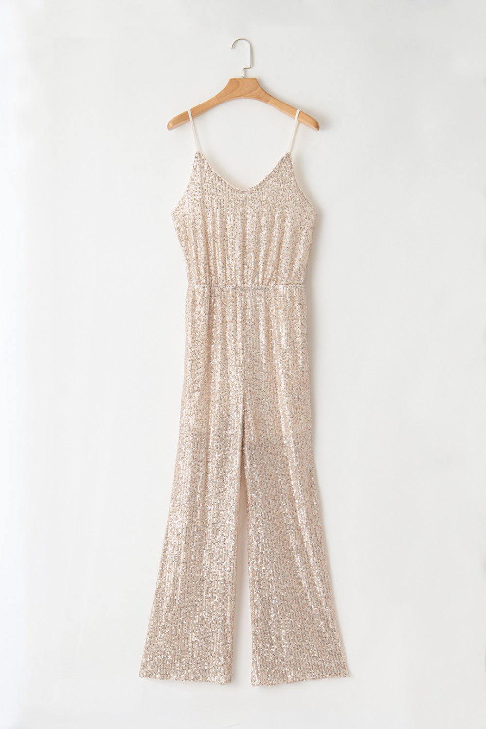 Starlight Sequins Wide-Leg Jumpsuit