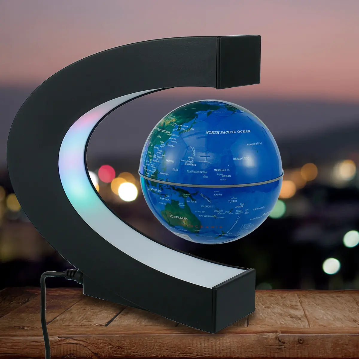 Serene Sky Globe Lamp