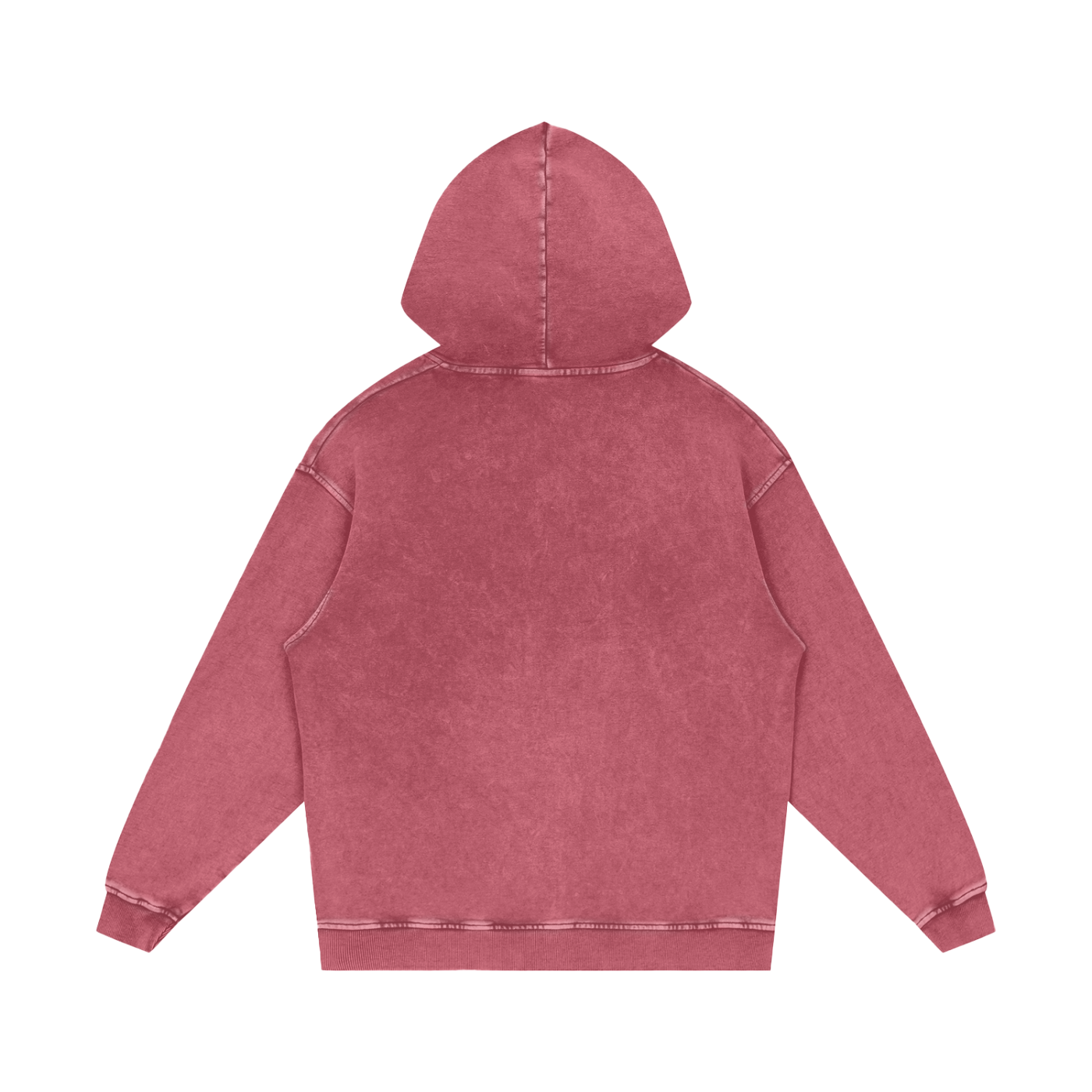 Sent Not Self Made Snow Washed Loose Cotton Hoodie