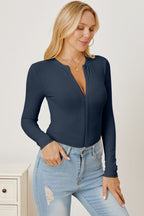 Sleek Essentials Long Sleeve Bodysuit