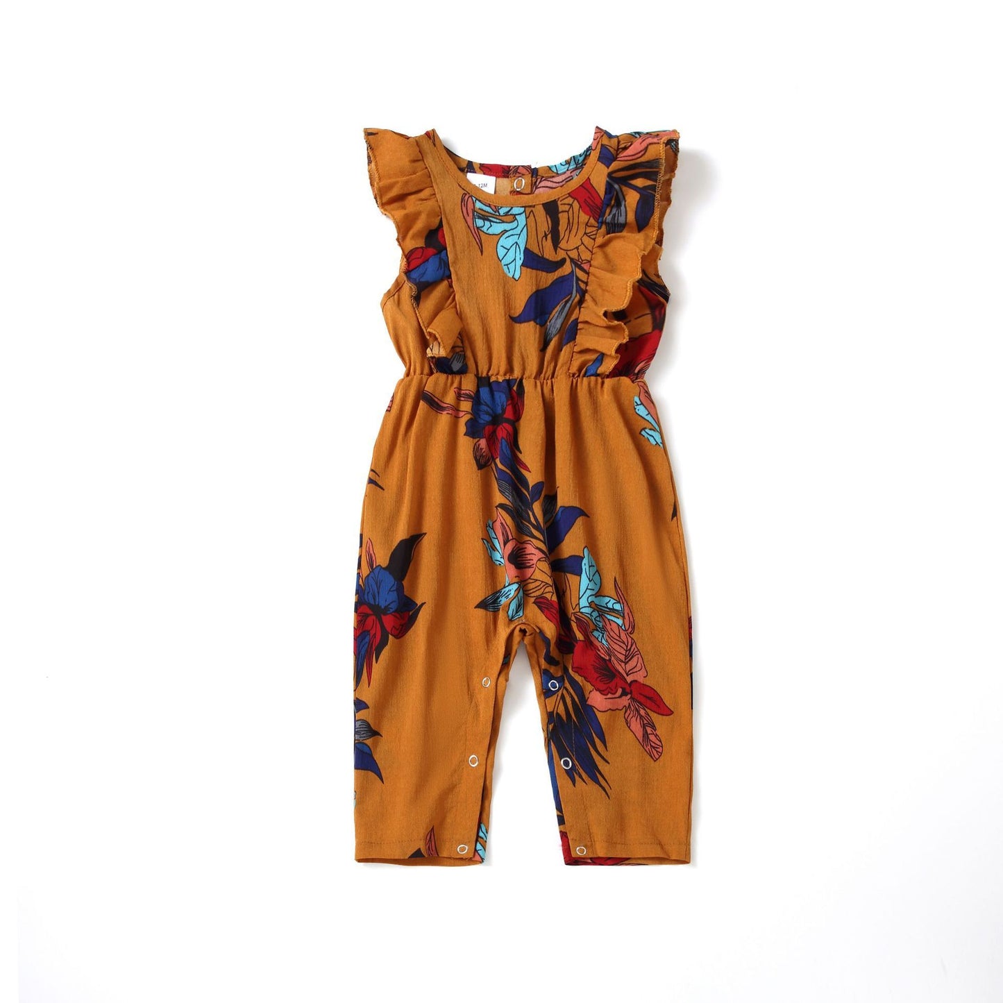 Parent-child Outfit Mother Treasure  Outfit Printed Jumpsuit