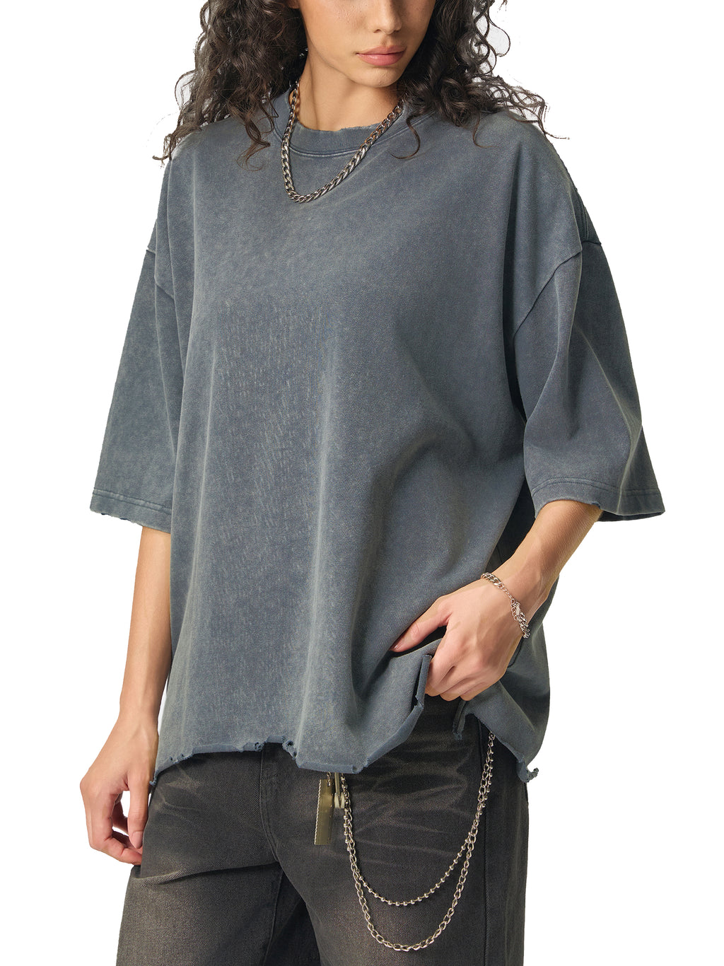 Redacted Hope Snow Wash Boxy Tee