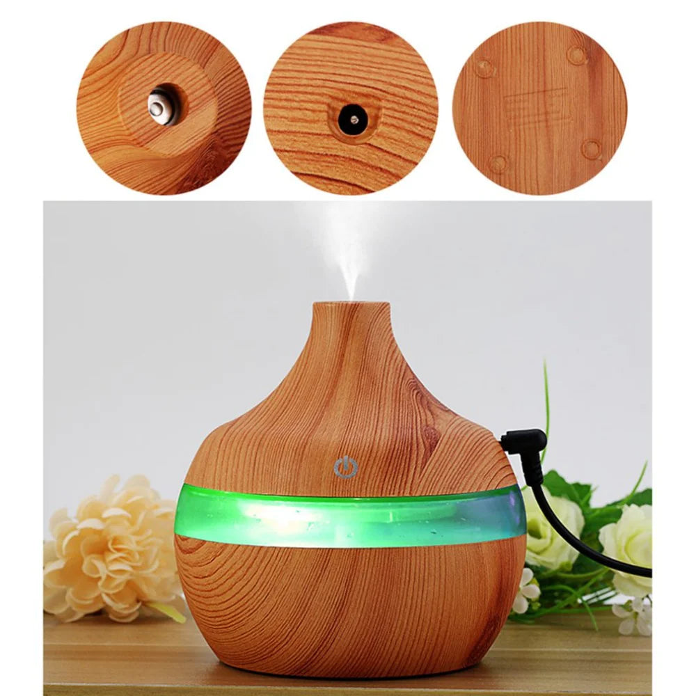 Nature's Breath Wood Humidifier