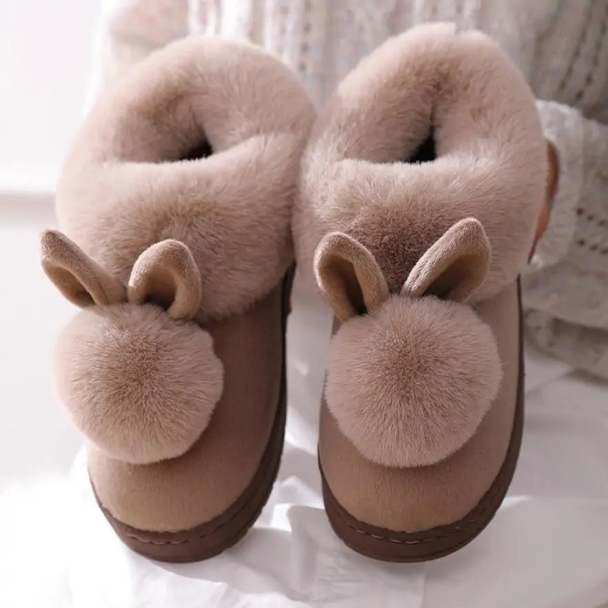 SnuggleBun Plush Slippers