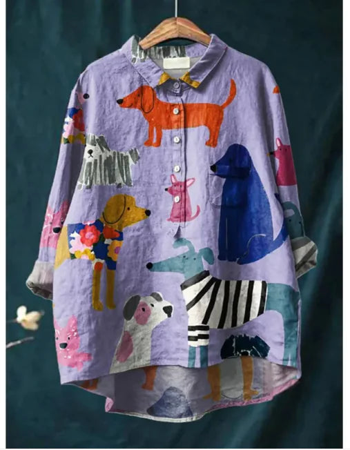 Pawsh Parade Shirt Dress