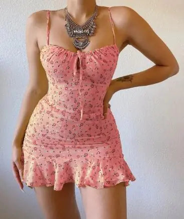 Floral Camisole Summer Dress