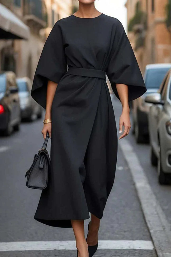 Elegant Batwing Midi