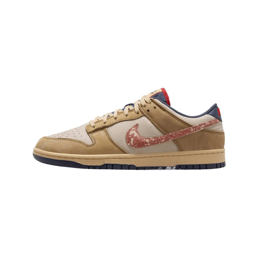 Nike Dunk Low Retro SE Shoes (HQ3640-790 Wheat/Sanddrift/Celestial Gold/Burnt Sunrise) Size 6.5