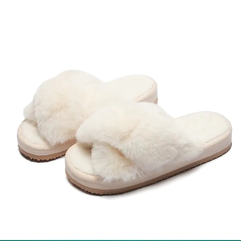 Plush Posh Fur Slippers