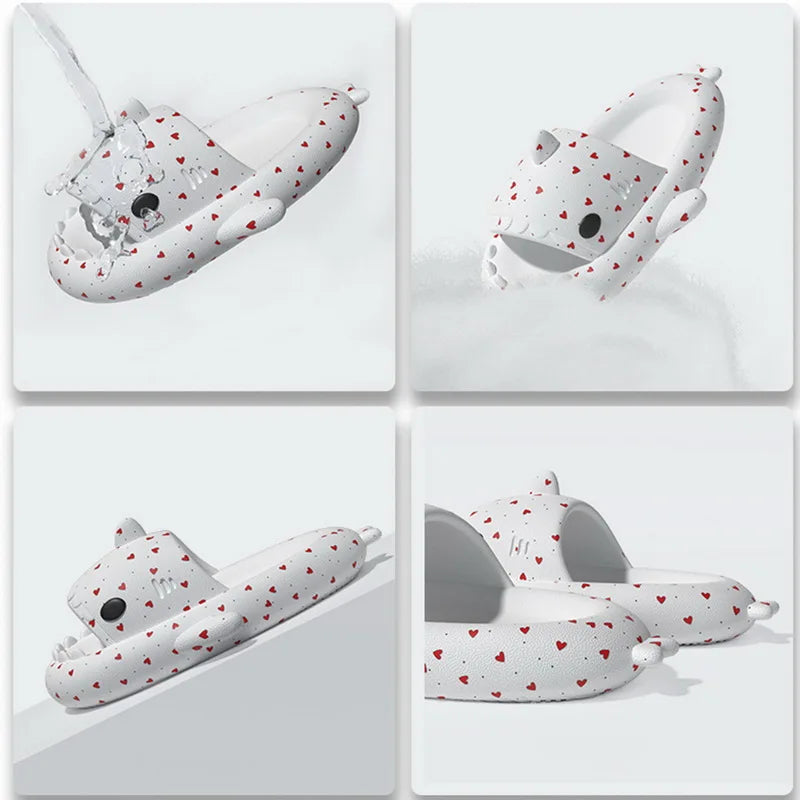 Cartoon Shark Shape Slippers